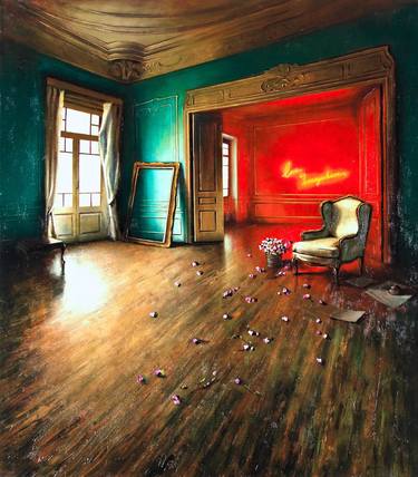 Original Interiors Paintings by Tasos Chonias