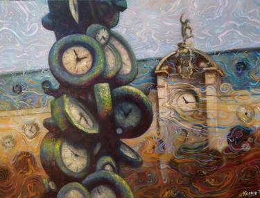 Print of Time Paintings by Pawel Kosior