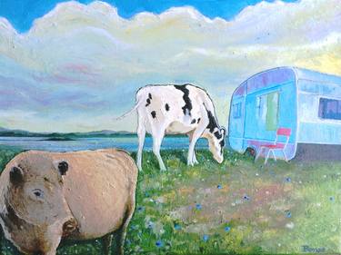 Two Cows and a Caravan thumb