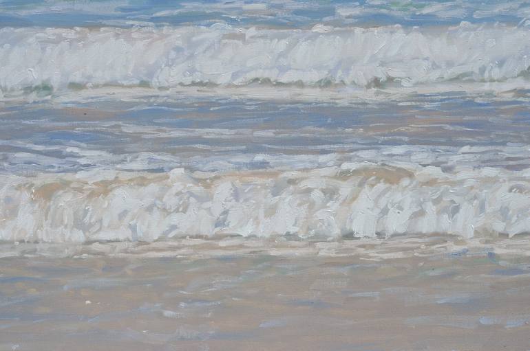 Original Seascape Painting by ANNE BAUDEQUIN