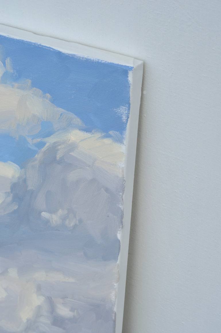 Original Impressionism Landscape Painting by Anne Baudequin