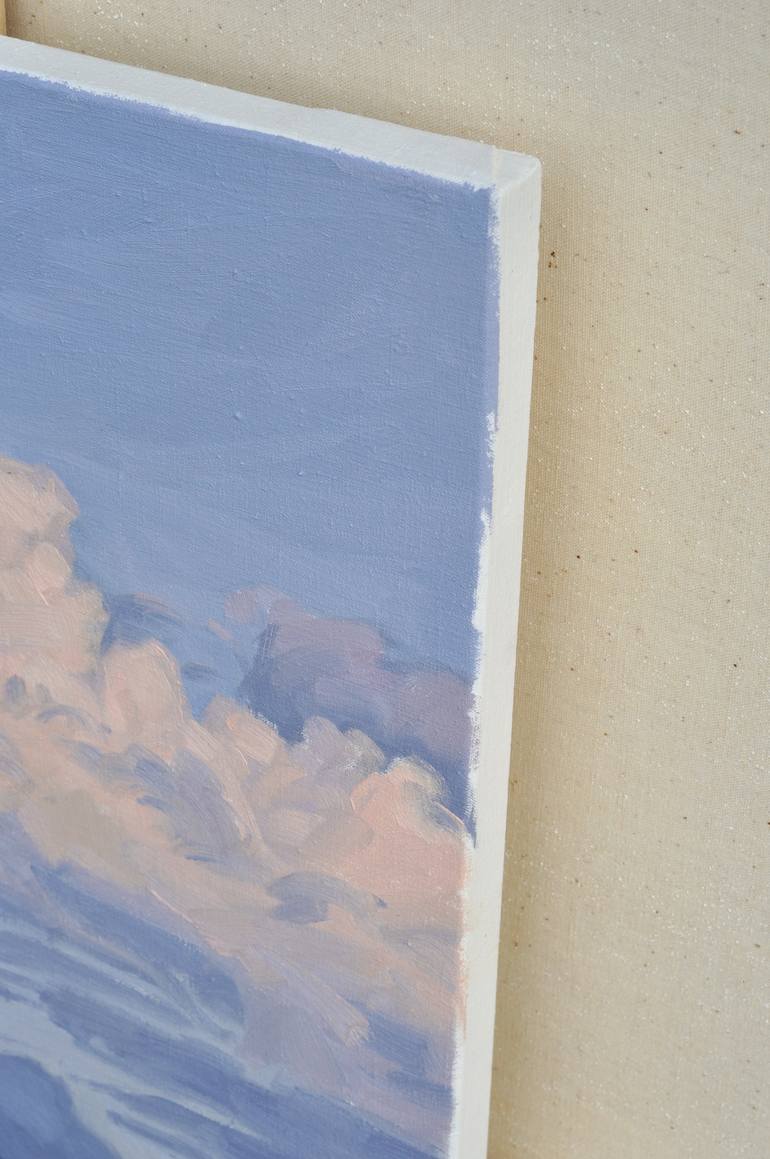 Original Impressionism Landscape Painting by Anne Baudequin