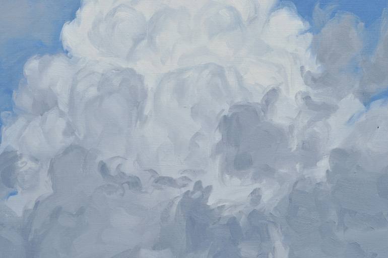 Original Impressionism Landscape Painting by Anne Baudequin