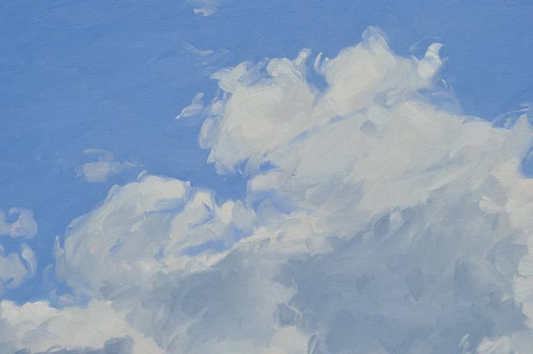 Original Impressionism Landscape Painting by Anne Baudequin