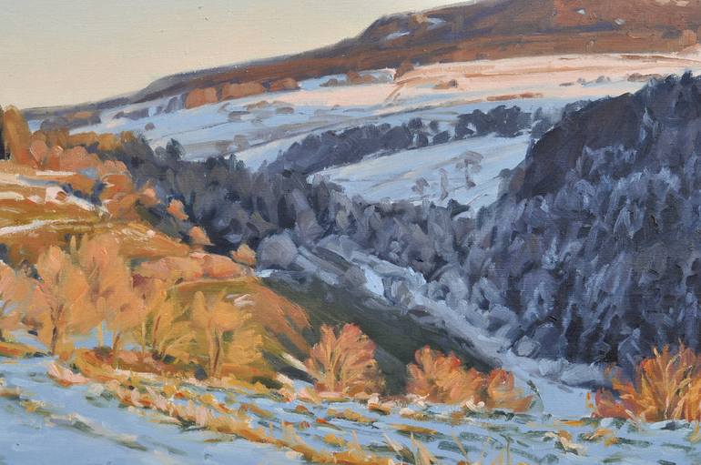 Original Figurative Landscape Painting by Anne Baudequin