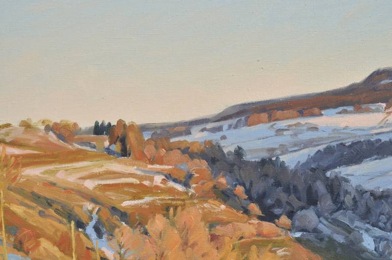 Original Figurative Landscape Painting by Anne Baudequin