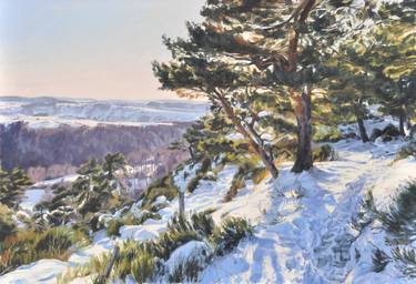 Original Impressionism Landscape Paintings by Anne Baudequin