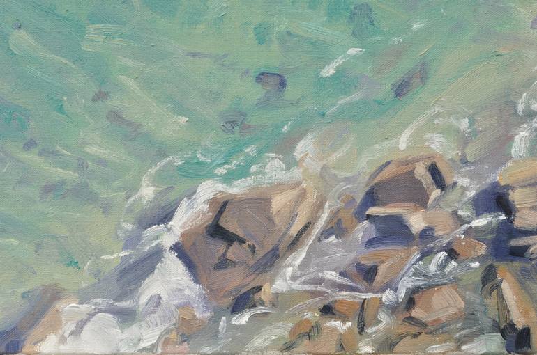 Original Contemporary Landscape Painting by Anne Baudequin