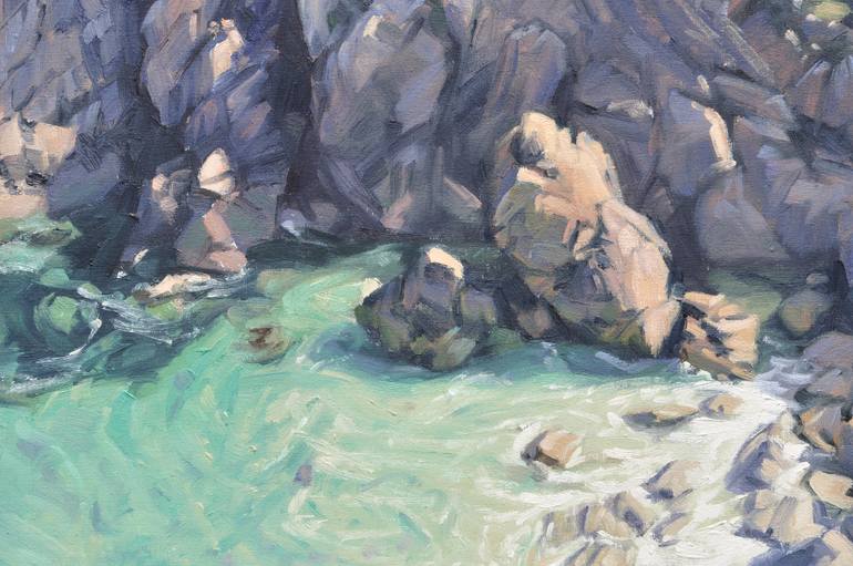 Original Contemporary Landscape Painting by Anne Baudequin