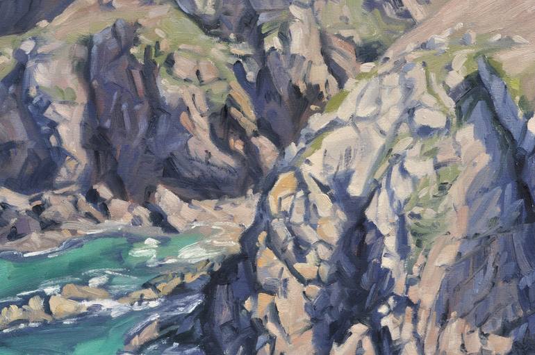 Original Contemporary Landscape Painting by Anne Baudequin