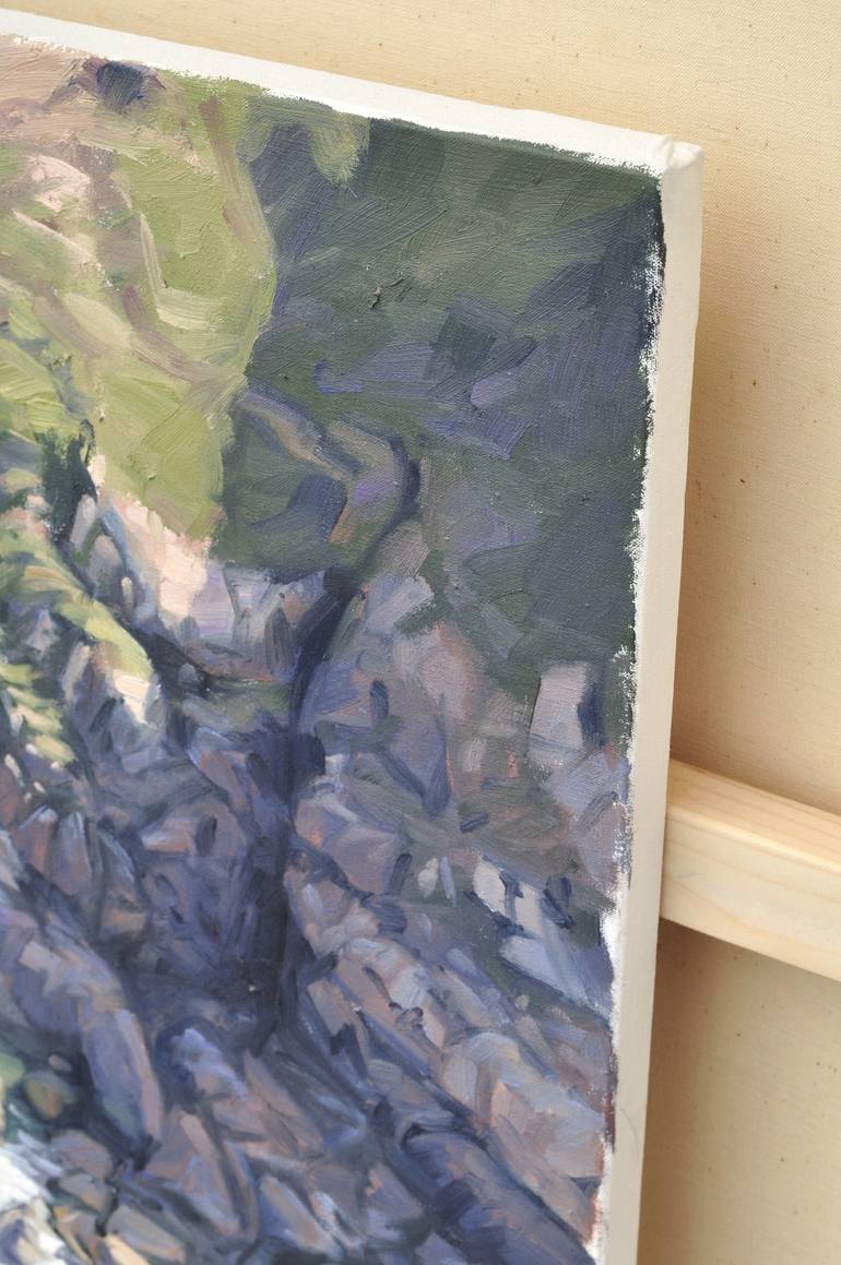 Original Contemporary Landscape Painting by Anne Baudequin