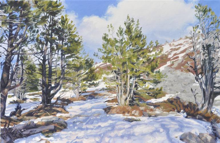 Original  Painting by anne baudequin