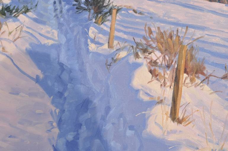 Original Figurative Landscape Painting by Anne Baudequin