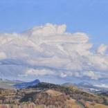 January 30, Evening Clouds over the Roches de Mariol by ANNE BAUDEQUIN