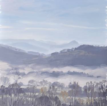 Print of Figurative Landscape Paintings by ANNE BAUDEQUIN