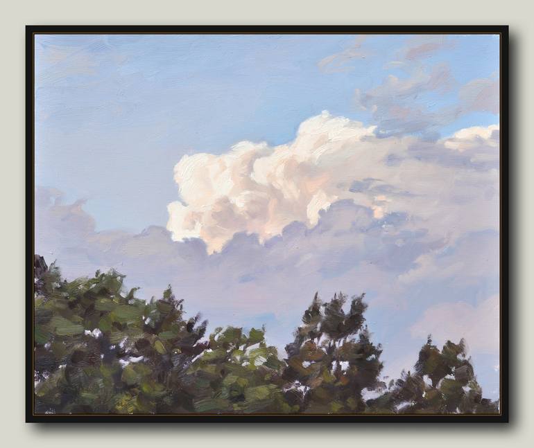 Original Figurative Landscape Painting by Anne Baudequin