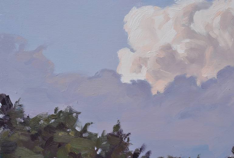 Original Figurative Landscape Painting by Anne Baudequin
