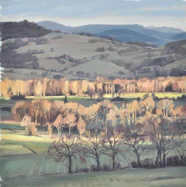 Print of Figurative Landscape Paintings by ANNE BAUDEQUIN