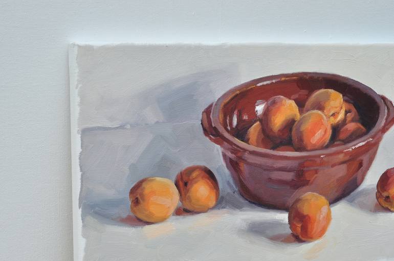 Original Still Life Painting by ANNE BAUDEQUIN