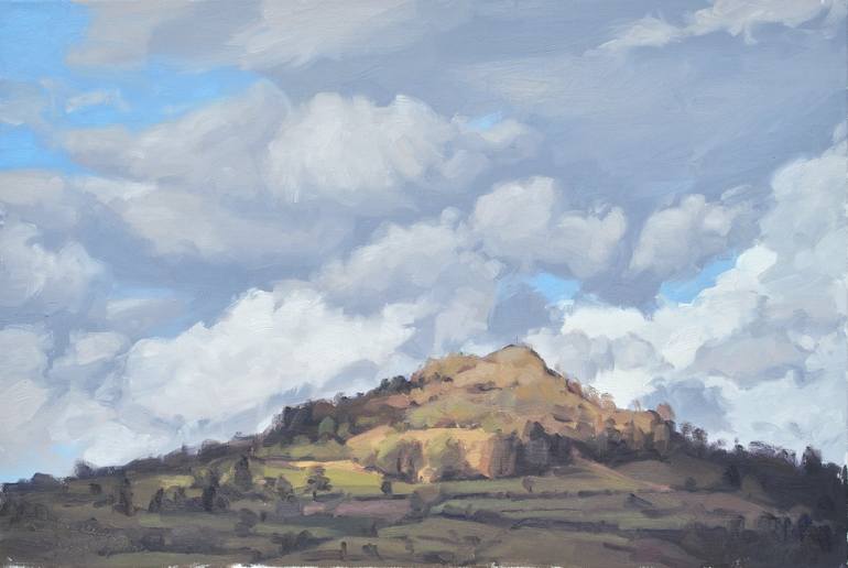 Original Figurative Landscape Painting by Anne Baudequin