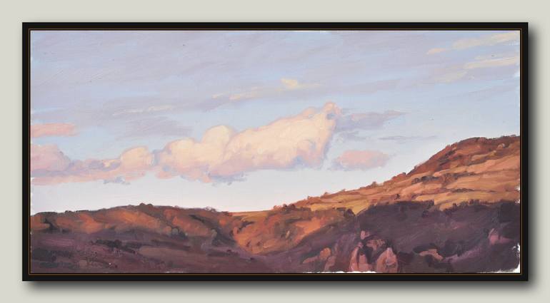 Original Figurative Landscape Painting by Anne Baudequin