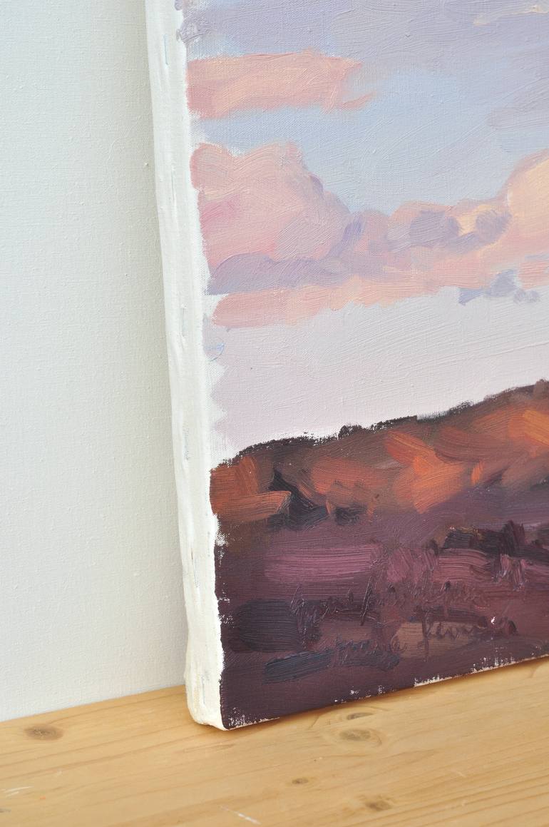 Original Figurative Landscape Painting by Anne Baudequin