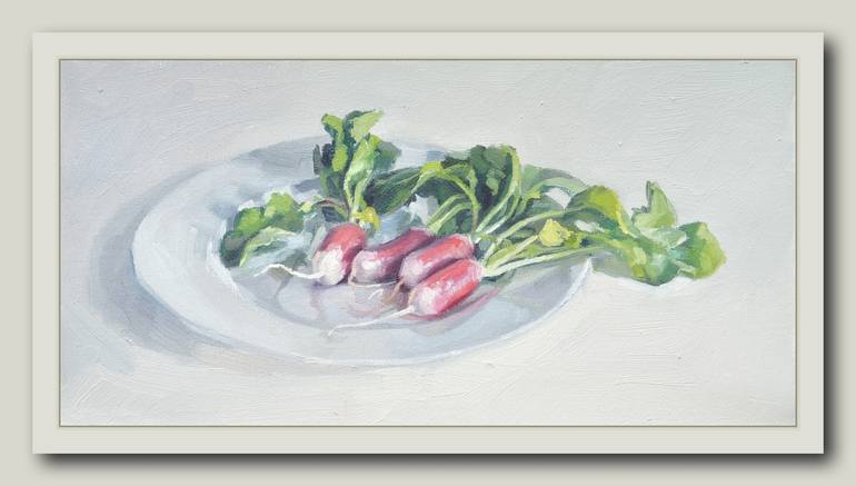 Original Still Life Painting by ANNE BAUDEQUIN