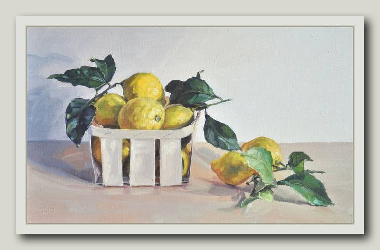 Original Still Life Painting by ANNE BAUDEQUIN