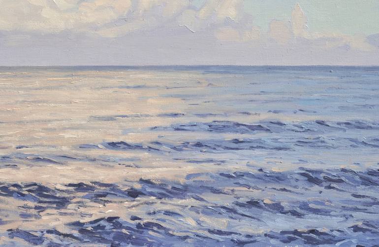 Original Seascape Painting by ANNE BAUDEQUIN