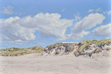 Original Beach Paintings by ANNE BAUDEQUIN