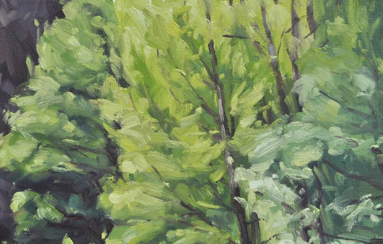 Original Impressionism Water Painting by Anne Baudequin