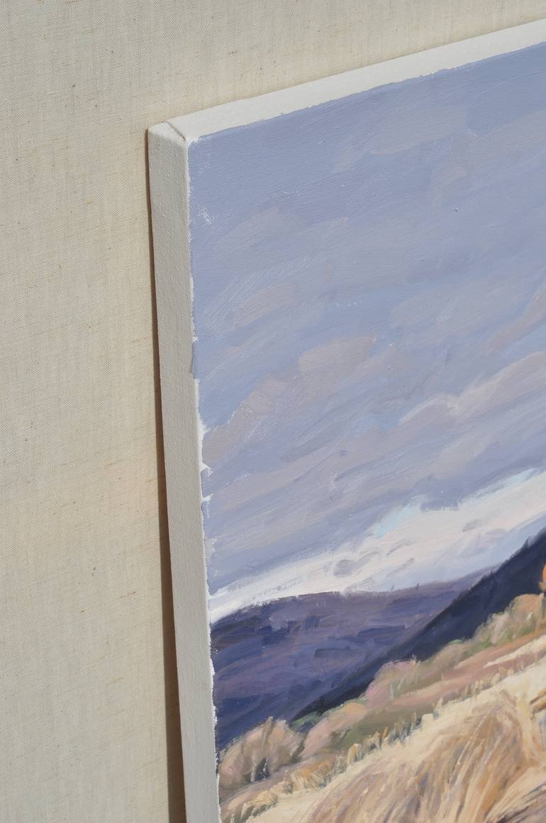 Original Impressionism Landscape Painting by Anne Baudequin