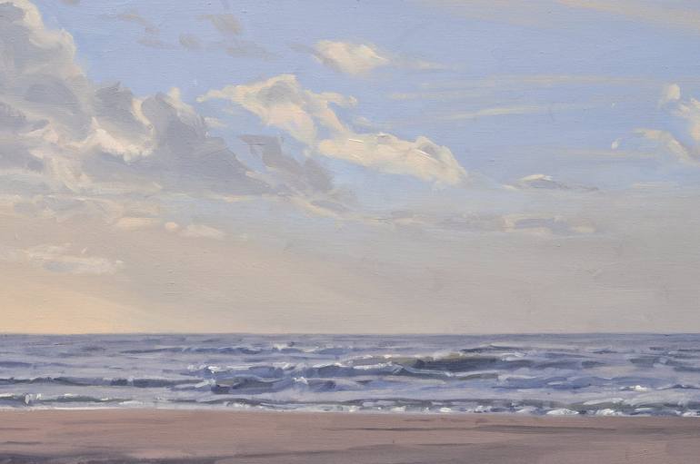 Original Seascape Painting by ANNE BAUDEQUIN