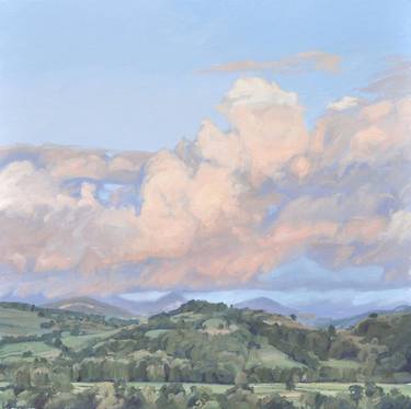 Print of Fine Art Landscape Paintings by ANNE BAUDEQUIN