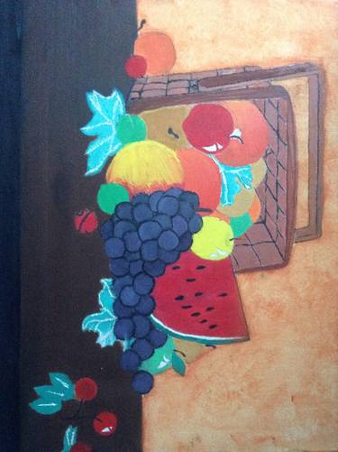 Original Food Painting by Josafath Davila