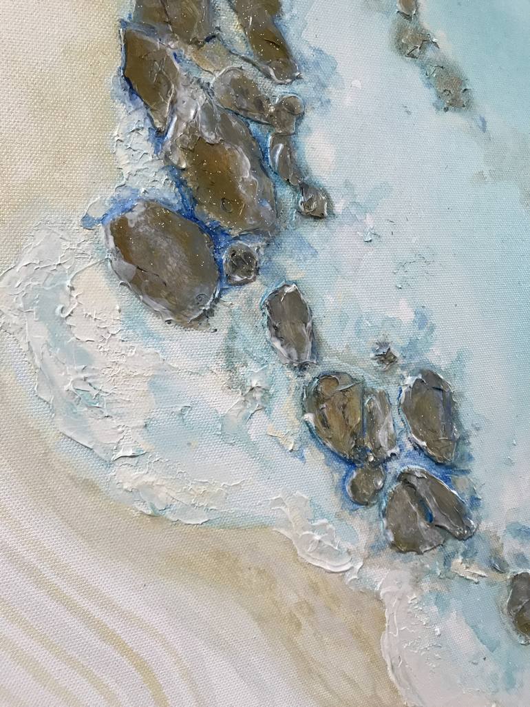 Original Modern Beach Painting by Jackie Peach