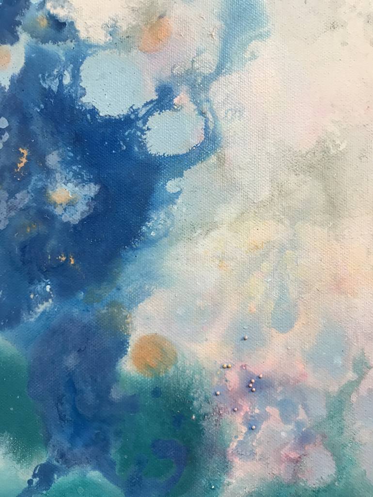 Original Abstract Seasons Painting by Jackie Peach