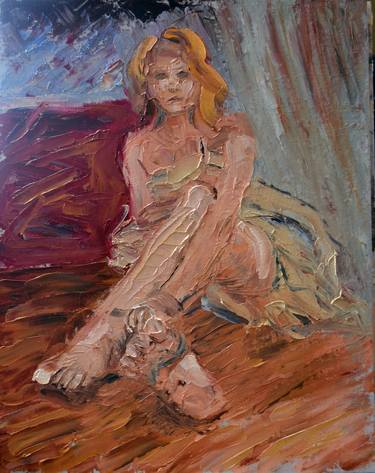 Original Figurative People Painting by Cecelia Ivy Price