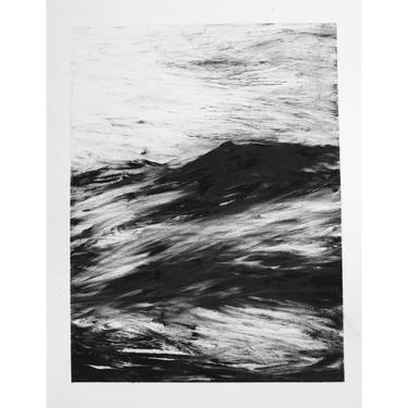 Original Seascape Drawing by Pilar Cortes