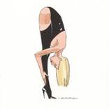 Uttanasana by Masha Yankovskaya