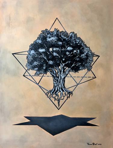 Print of Tree Paintings by Yuna Bert