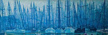 Original Fine Art Yacht Paintings by Alexander Telin