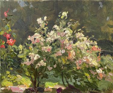 Original Impressionism Floral Paintings by Nataliia Nosyk