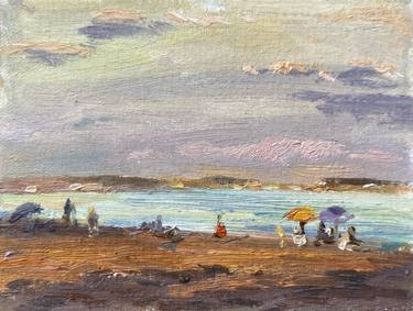 Original Impressionism Beach Paintings by Nataliia Nosyk