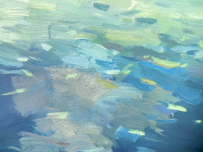 Original Impressionism Seascape Painting by Nataliia Nosyk