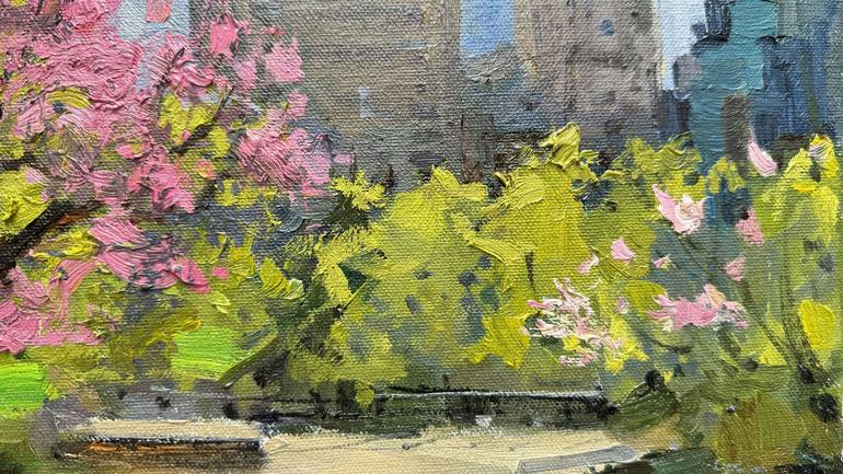 Original Impressionism Landscape Painting by Nataliia Nosyk