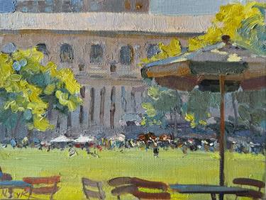 Original Impressionism Cities Paintings by Nataliia Nosyk