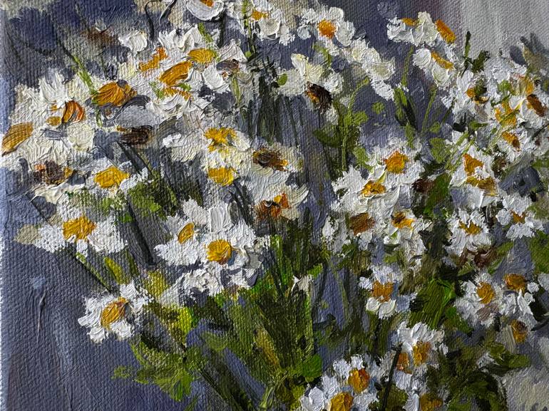 Original Impressionism Floral Painting by Nataliia Nosyk
