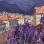 Evening Over Alanya by Nataliia Nosyk