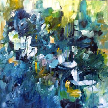 Original Modern Abstract Paintings by Kathy Morawiec